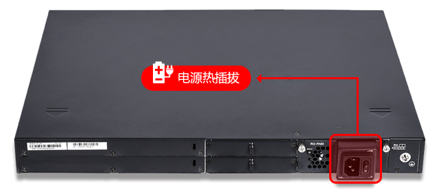 电源冗余，保障业务安全稳定